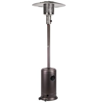 Boutique Silver Outdoor Patio Heater (3)