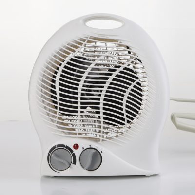 Retro style white portable heater (1)
