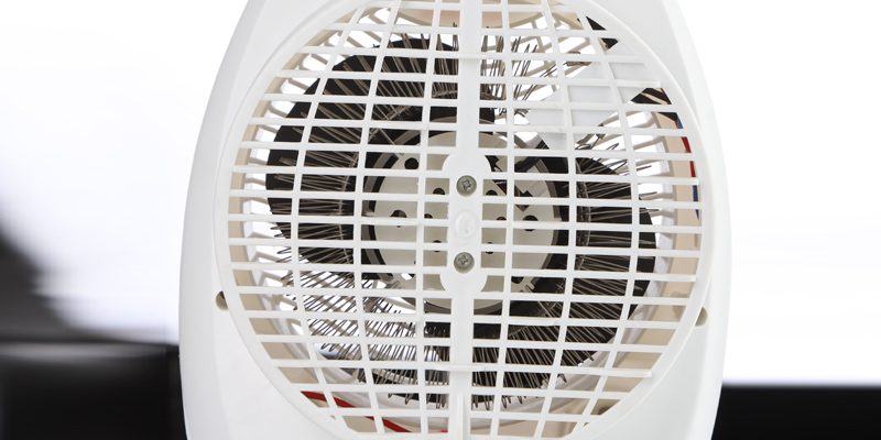 Retro style white portable heater (4)