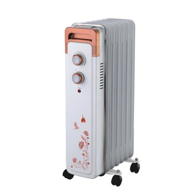 Silver home oil filled heater (1)