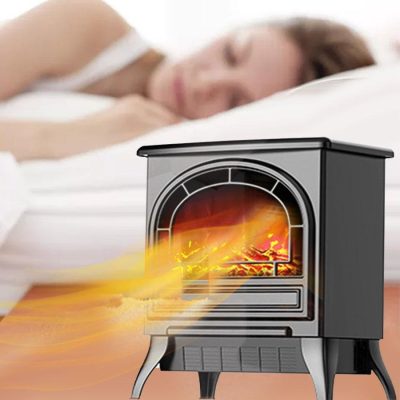 Simulation fireplace shape electric heater (5)