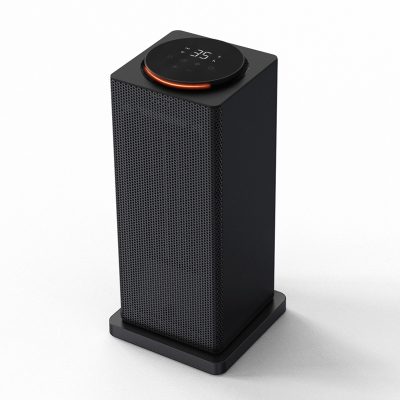 black contemporary style ceramic heater (4)